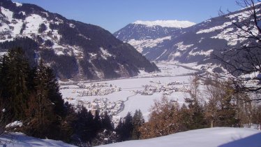 Blick ins Tal Winter