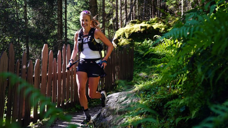 Heidi Schwartz, Winner of the 2022 Women’s Stubai Ultra Trail, © Christian Penning
