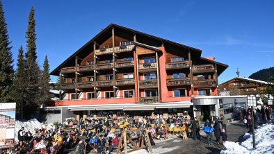 Winter Terrasse