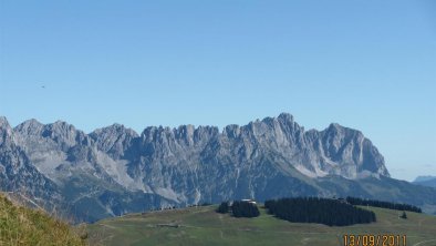 Blick zum Kaisergebirge Salve