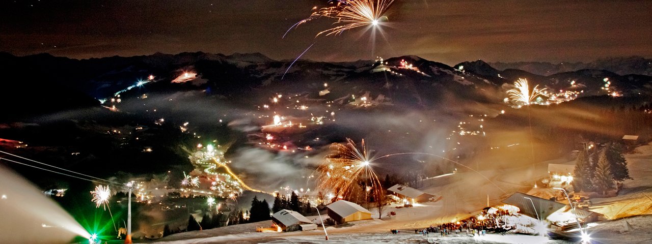 Ring in the New Year atop Hohe Salve Mountain — The spectacular firework display is not to be missed, © Thomas Trinkl