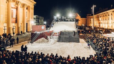 Located between Provincial Theater and Imperial Palace: The Innsbruck Snow Fest, © Simon Rainer