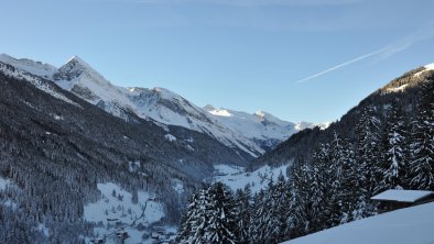 Blick zum Gletscher - Winter