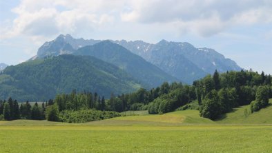 Ausblick zum zahmen  Kaiser