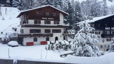 Winterbild - Pension Herta