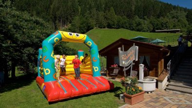 Children's adventure playground - children's bouncy castle