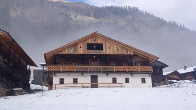 Giatla Hof Kalkstein Villgratental Winter