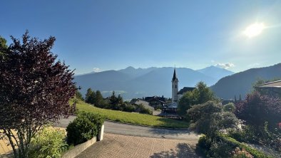 View of the mountains and the Inn valley