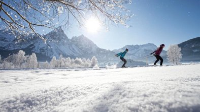 Langlauf im Moos