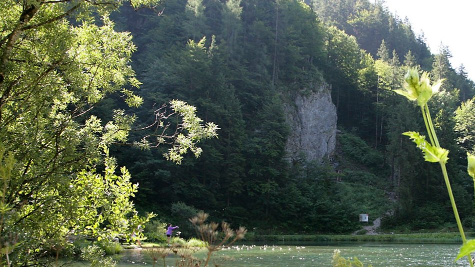 The Wiesensee climbing area in the Pillerseetal Valley, © Alpenverein Hochfilzen