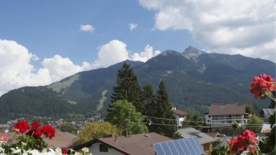 Landhaus Haid Seefeld Aussicht vom Balkon im SO