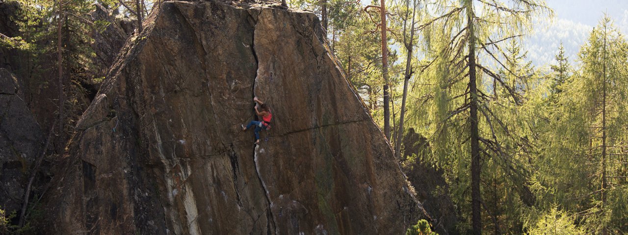 Climbing area in Niederthai, © Alpsolut