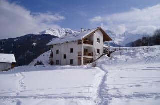 Unser Haus im Winter