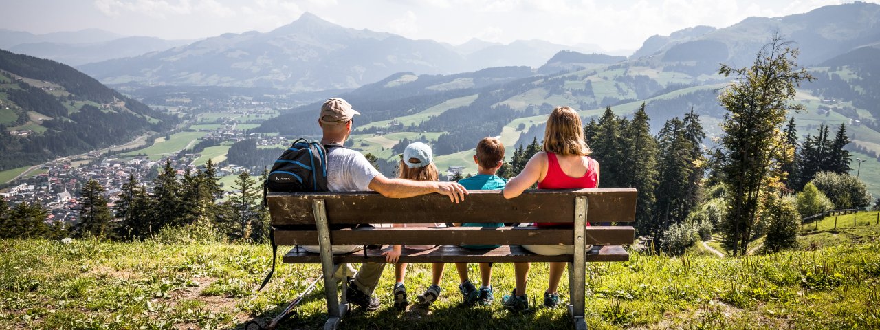 View of the Brixental Valley on the KAT Walk Family trail., © TVB Kitzbüheler Alpen / Mathäus Gartner