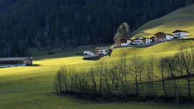 Lichtstimmung vom Balkon Richtung Afelden