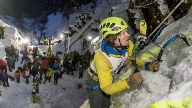 Festival participants at the Ice Climbing Festival in East Tirol	are sure to have an experience to remember, © Martin Lugger