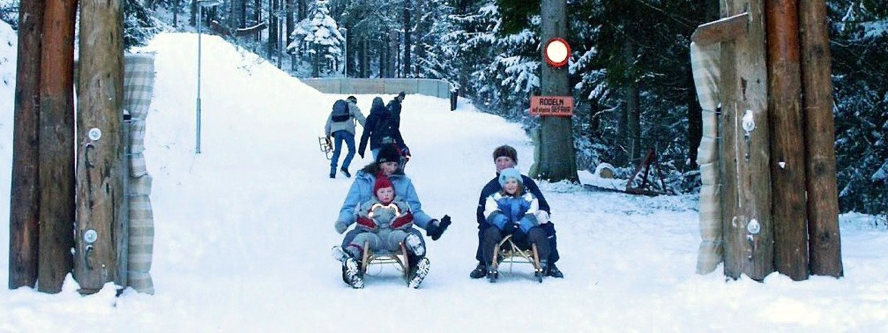 Lienz Dolomites Toboggan Run, © Verein Naturrodelbahn Lienzer Dolomiten