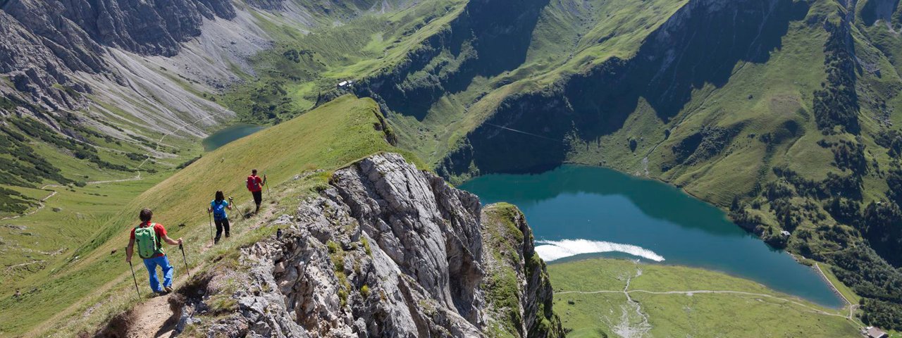 Traualpsee lake in the Tannheimer Tal Valley, © Tirol Werbung/Klaus Kranebitter