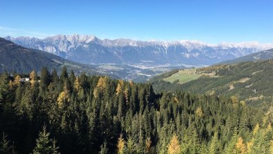 Blick auf Innsbruck und die Nordkette