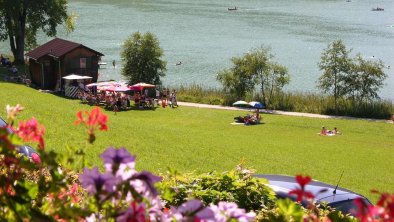 Haus Seeblick Aussicht Sommer