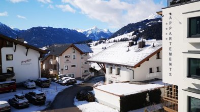 View towards the village