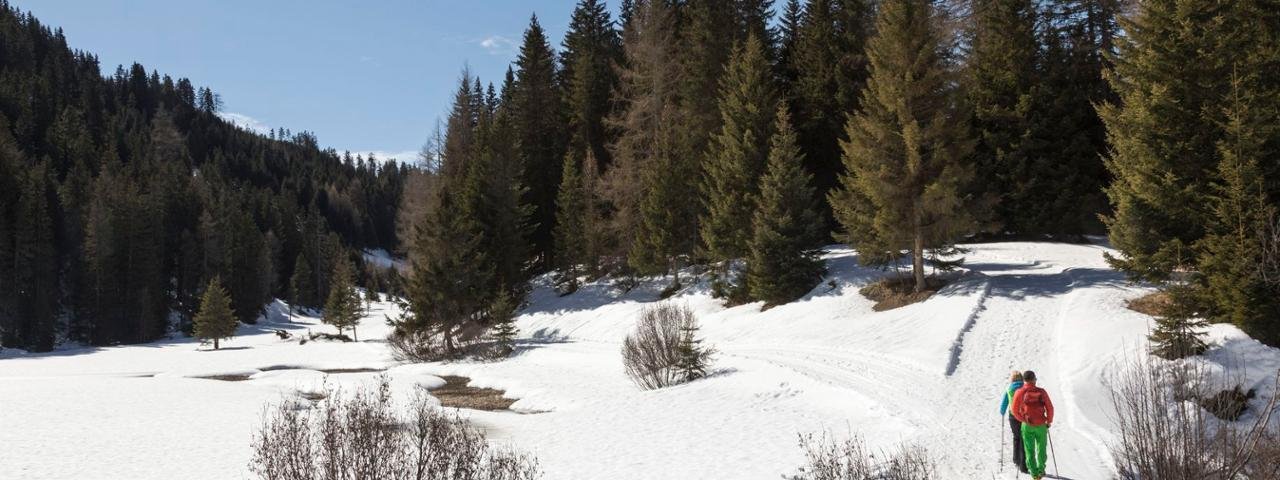 Winter hike to the Harbe Weiher weir in the Kaunergrat Nature Park, © Robert Pupeter