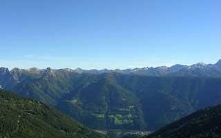 Aussicht/Karnische Alpen/Tal