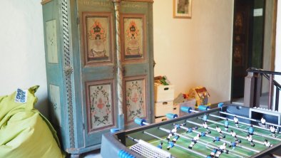 Tischfussball im Haus, © Jessica Herrmann