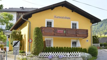 Hausansicht Sommer Haus Karwendelheim Scharnitz, © Anton Hiltpolt