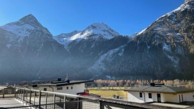 Mountain views from the apartment