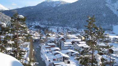 Blick auf Scharnitz vom Kalvarienberg, © Familie Lechner