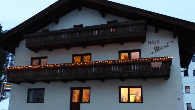 Haus Resi im Winter