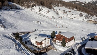 Hausansicht Winter