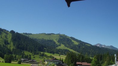 Blick vom Haus zum Jakobskreuz