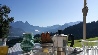 Frühstück im Freien