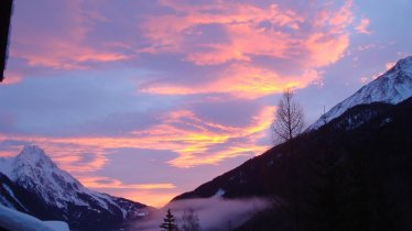 Sonnenaufgang - Blick auf die Eisenspitz