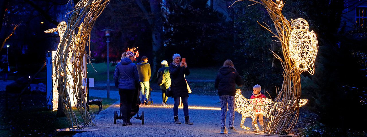 “Lumagica” transforms Innsbruck’s Hofgarten Park into a winter wonderland of dazzling lights, © MK Illumination