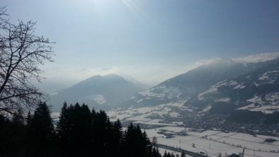 Blick zum Schigebiet Hochfügen