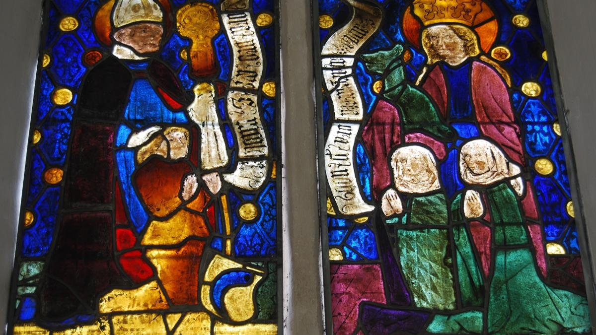 The St. Nikolaus Church in the Weitau area of the town is home to a unique piece of Tirolean history – the only remaining gothic glass window. This intricate work of art dates back to the period around 1480., © Reinhold Embacher