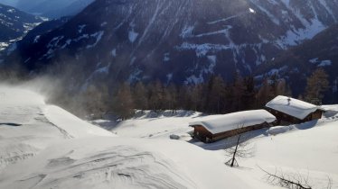 Glanzalm im Winter