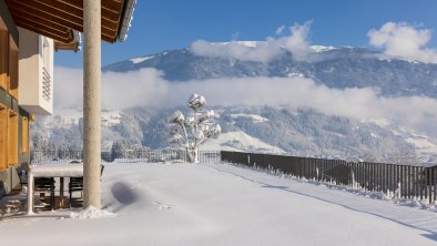 Ausblick vom Garten