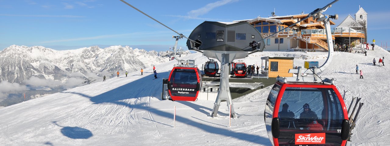 Salvenbahn lift in Hopfgarten, © Bergbahn Hohe Salve