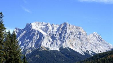 Aussicht Sommer Wetterstein