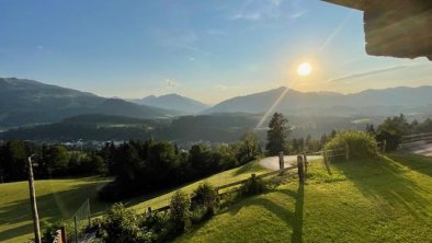 Ausblick nach Kirchberg