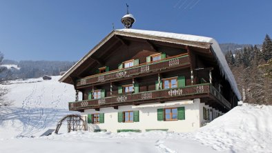 Haus im Winter