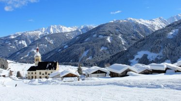 Skiabfahrt hinter der Kirche, © Schneider Hansjörg