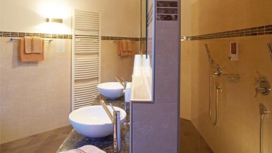 Badezimmer in der Suite