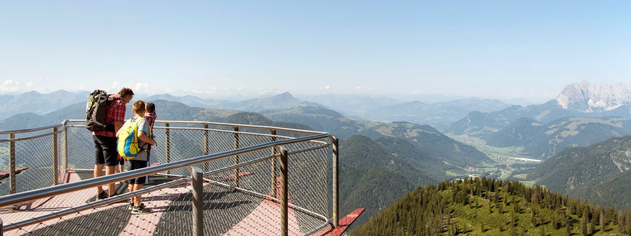 Viewing platform at the Triassic Park, © Tirol Werbung/