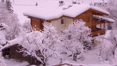 Landhaus Seiringer Hausansicht Winter