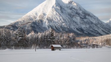 Drohnenaufnahme Schnee, © Region Seefeld